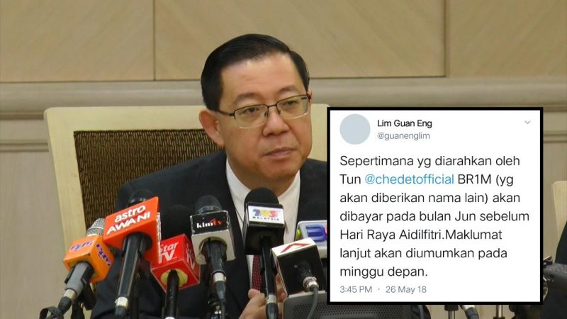 Berita Baik! BR1M Akan Diberi Sebelum Hari Raya - Media 